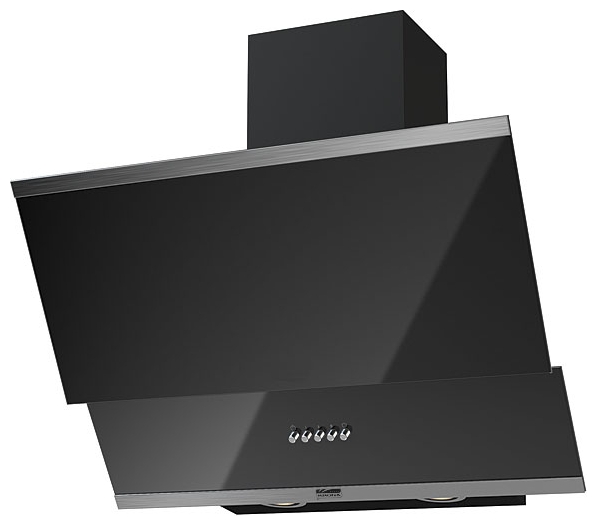Вытяжка KRONA Irida 600 черный управление кнопочное