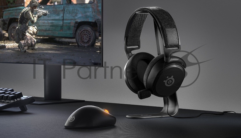 Наушники с микрофоном Steelseries Arctis Prime черный накладные оголовье (61487)