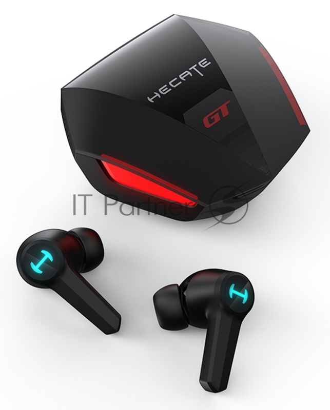 Наушники с микрофоном Edifier GT4 черный вкладыши BT в ушной раковине