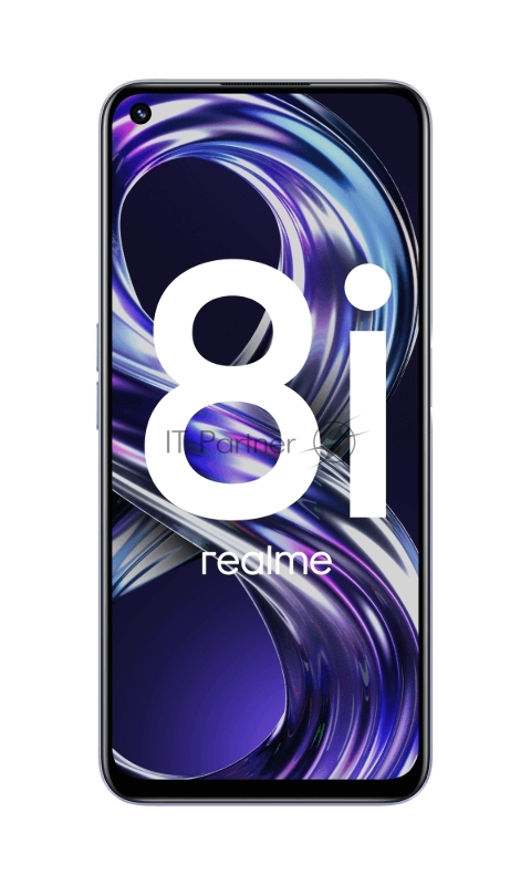 Смартфон REALME RMX3151 (realme 8i) 4+128 ГБ ЦВЕТ: ФИОЛЕТОВЫЙ (STELLAR PURPLE)