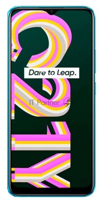 Смартфон REALME RMX3263 (C21-Y) 3+32 ГБ ЦВЕТ:ГОЛУБОЙ (CROSS BLUE)