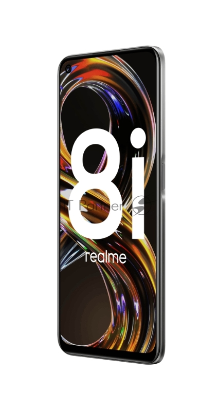 Смартфон REALME RMX3151 (realme 8i) 4+64 ГБ ЦВЕТ: ЧЕРНЫЙ (SPACE BLACK)