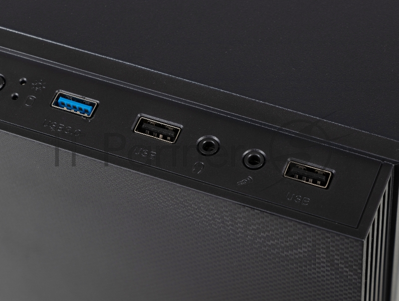 Корпус Accord K-18 черный без БП ATX 6x120mm 2xUSB2.0 1xUSB3.0 audio