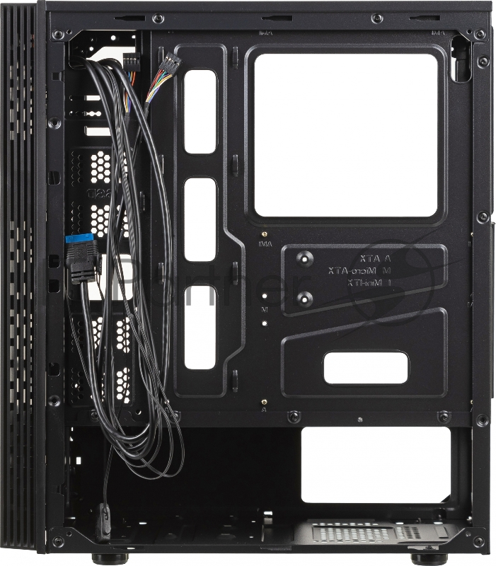 Корпус Accord K-18 черный без БП ATX 6x120mm 2xUSB2.0 1xUSB3.0 audio