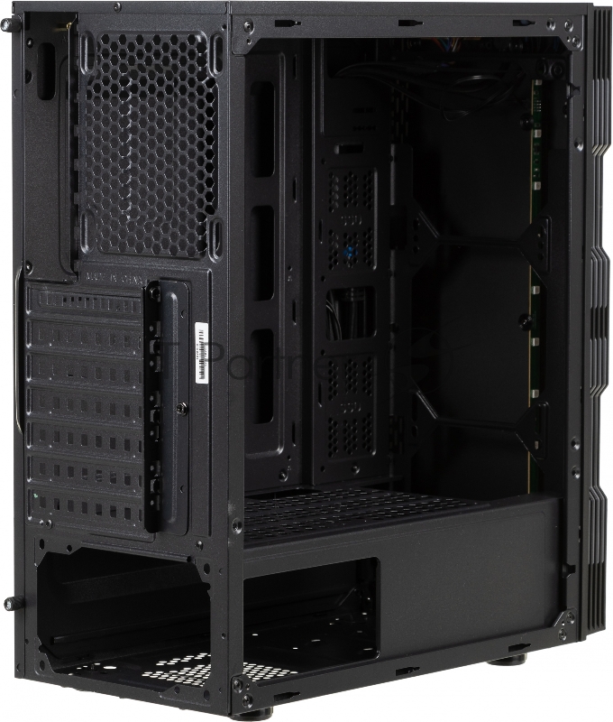 Корпус Accord K-18 черный без БП ATX 6x120mm 2xUSB2.0 1xUSB3.0 audio