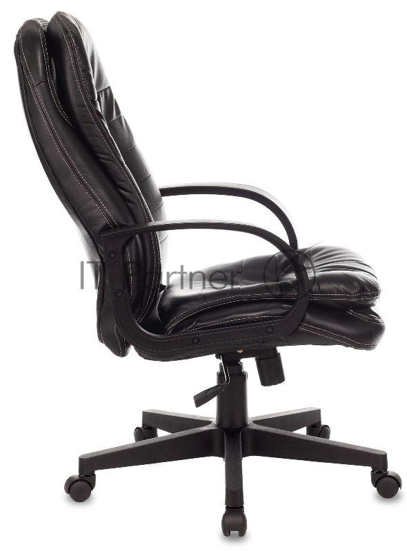 Кресло руководителя Бюрократ T-9950PL черный эко.кожа крестовина пластик