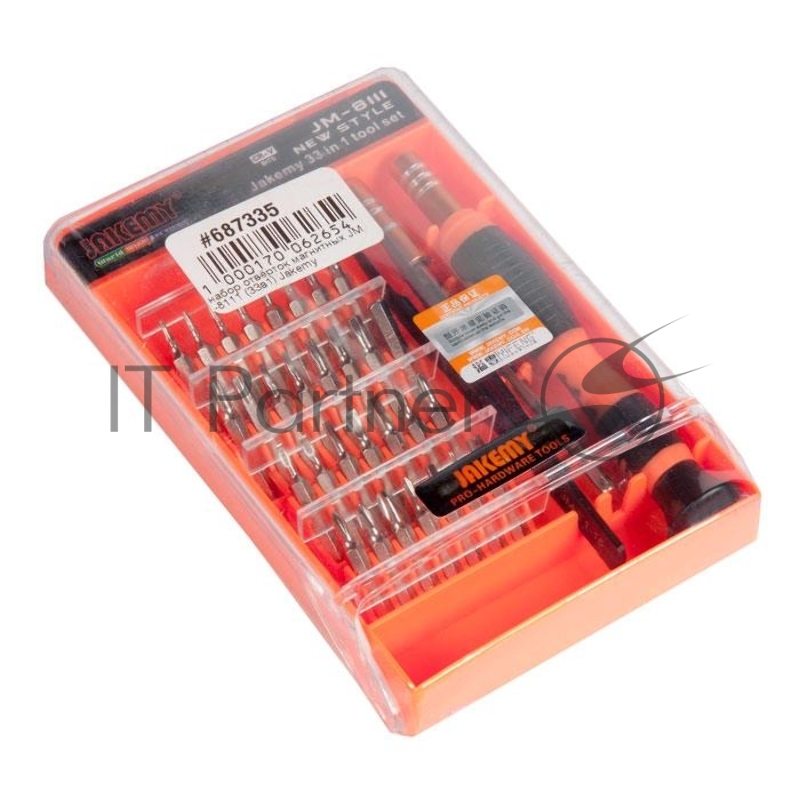 Набор отвёрток магнитных JM-8111 (33в1) Jakemy