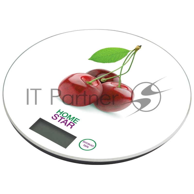 Весы кухонные электронные HOMESTAR HS-3007S Вишня