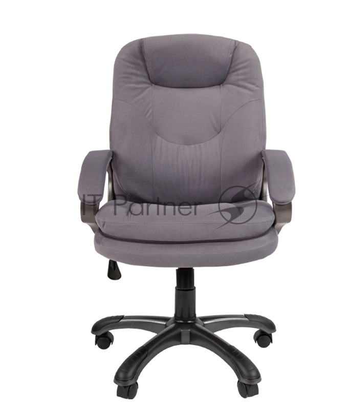 Кресло Chairman Home 668 Россия ткань Т-53 серый