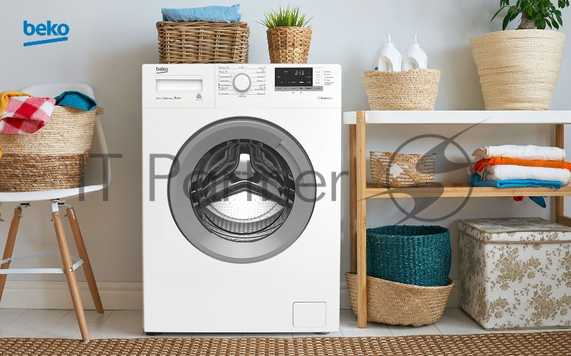Стиральная машина Beko WSRE 6H612 ZSW класс: A загр.фронтальная макс.:6.5кг белый