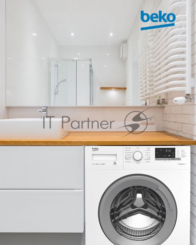 Стиральная машина Beko WSRE 6H612 ZSW класс: A загр.фронтальная макс.:6.5кг белый