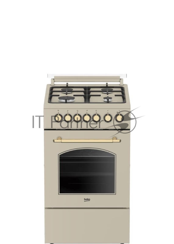 Плита Комбинированная Beko FSE52135DCRS кремовый