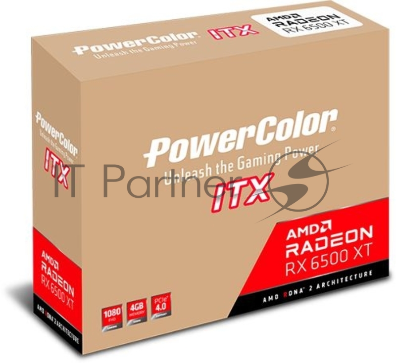 Видеокарта PowerColor PCI-E 4.0 AXRX 6500XT 4GBD6-DH AMD Radeon RX 6500XT 4096Mb 64 GDDR6 2359/18000 HDMIx1 DPx3 HDCP Ret