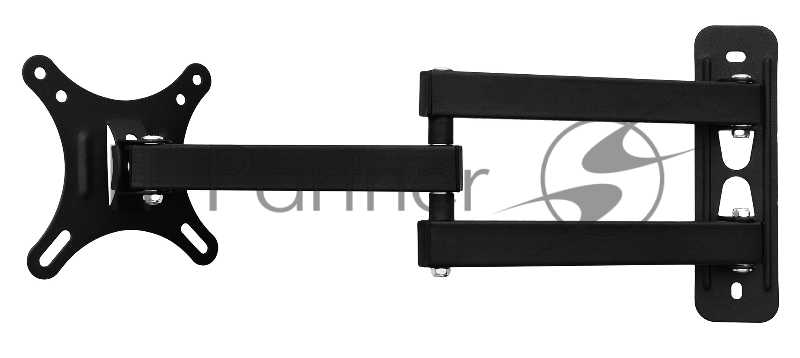 Кронштейн для телевизора Buro FL3 черный 15-32 макс.7кг настенный поворотно-выдвижной и наклонный