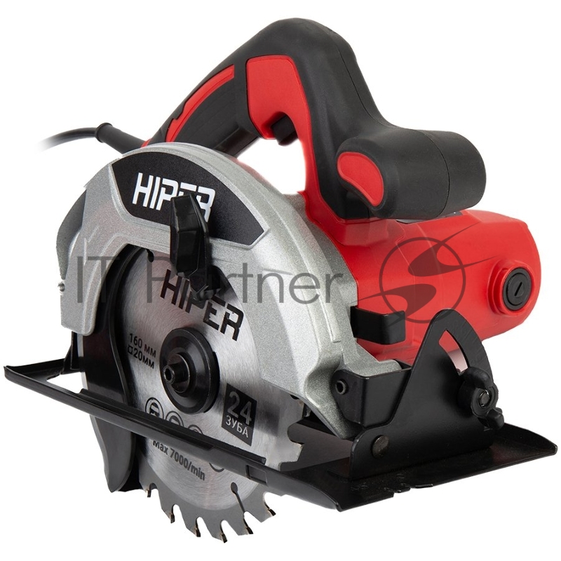 Пила циркулярная HIPER 160х20мм, 1300Вт, 4700 об/мин, глубина пропила 55мм