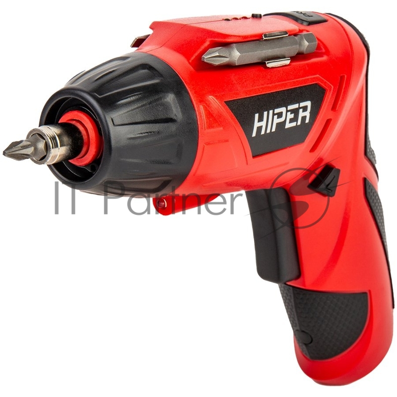 Отвертка акк HIPER 3.6В, USB, Li-ion, 1.3 Ач, 5Нм, 0-230 об/мин, LED подсветка, инд заряда, блистер
