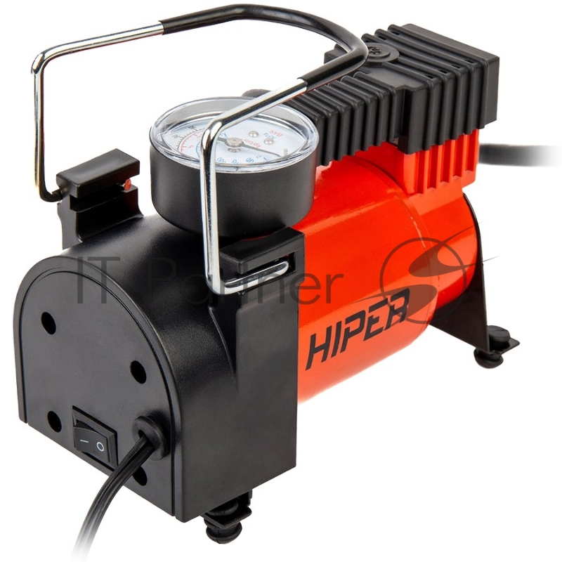 Компрессор автомобильный HIPER HAC25 12В, 10 бар, 25 л/м