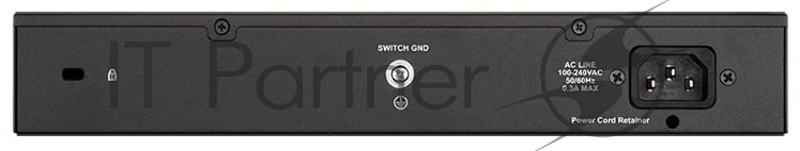 Неуправляемый коммутатор D-Link DGS-1024D/I2A с 24 портами 10/100/1000Base-T