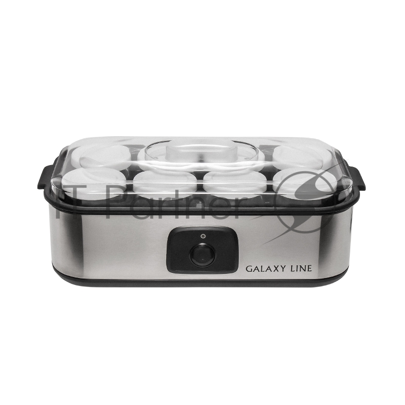 Йогуртница Galaxy LINE GL2697, белый, 30 Вт, 8 стеклянных стаканов с крышками , объем на 1,44 л индикатор работы, низкое потребление электроэнергии,220-240 В , 50 Гц