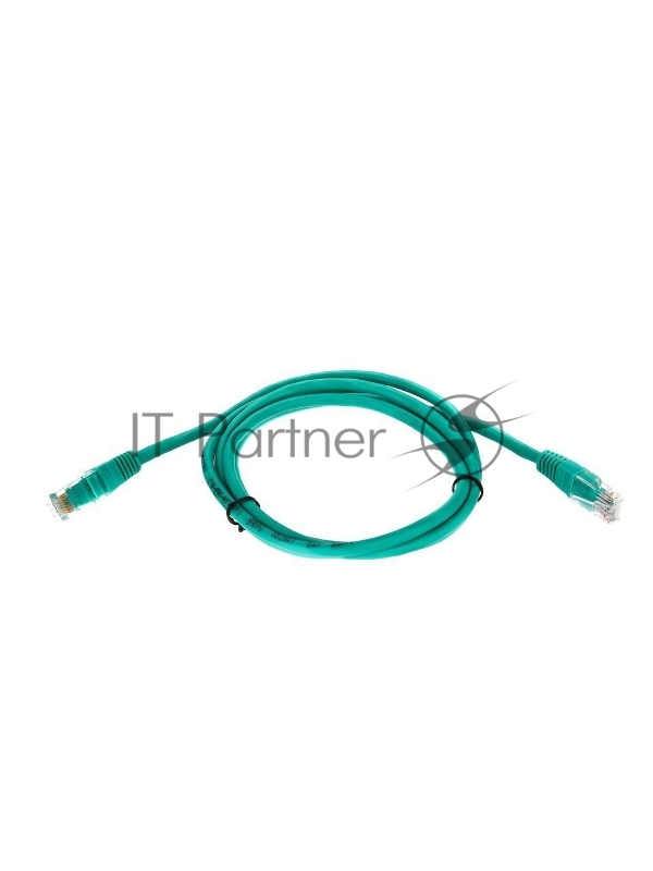 Патчкорд литой Telecom UTP кат.5е 1,5м зеленый