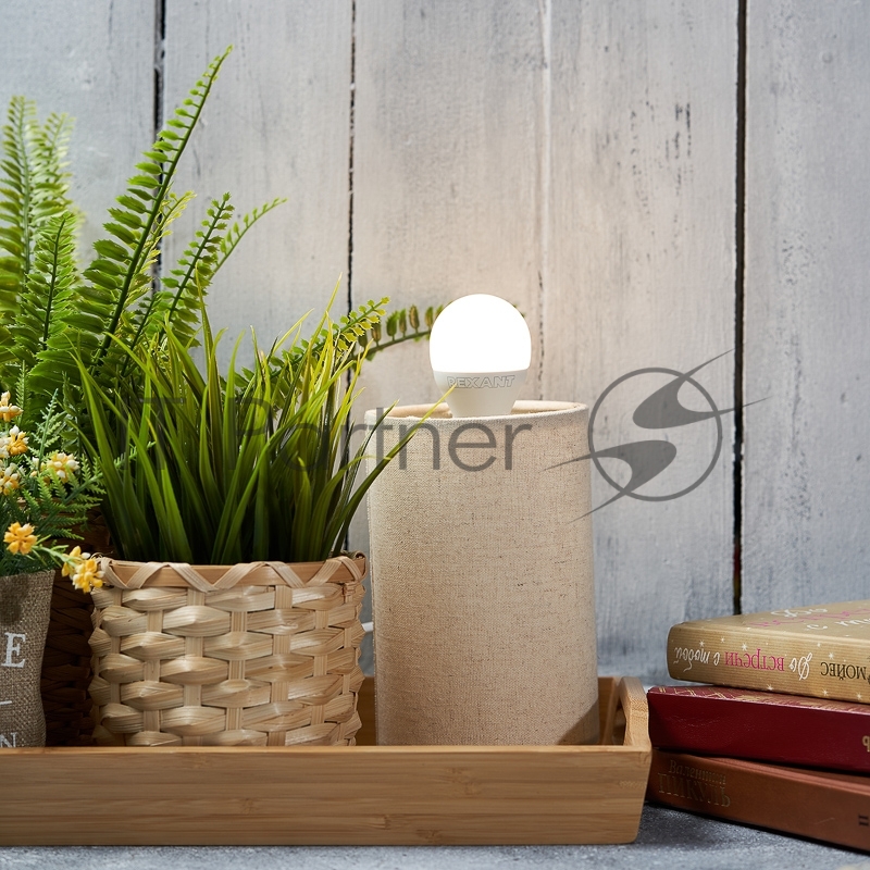 Rexant 604-037 Лампа светодиодная Шарик (GL) 9,5 Вт E14 903 лм 2700 K теплый свет