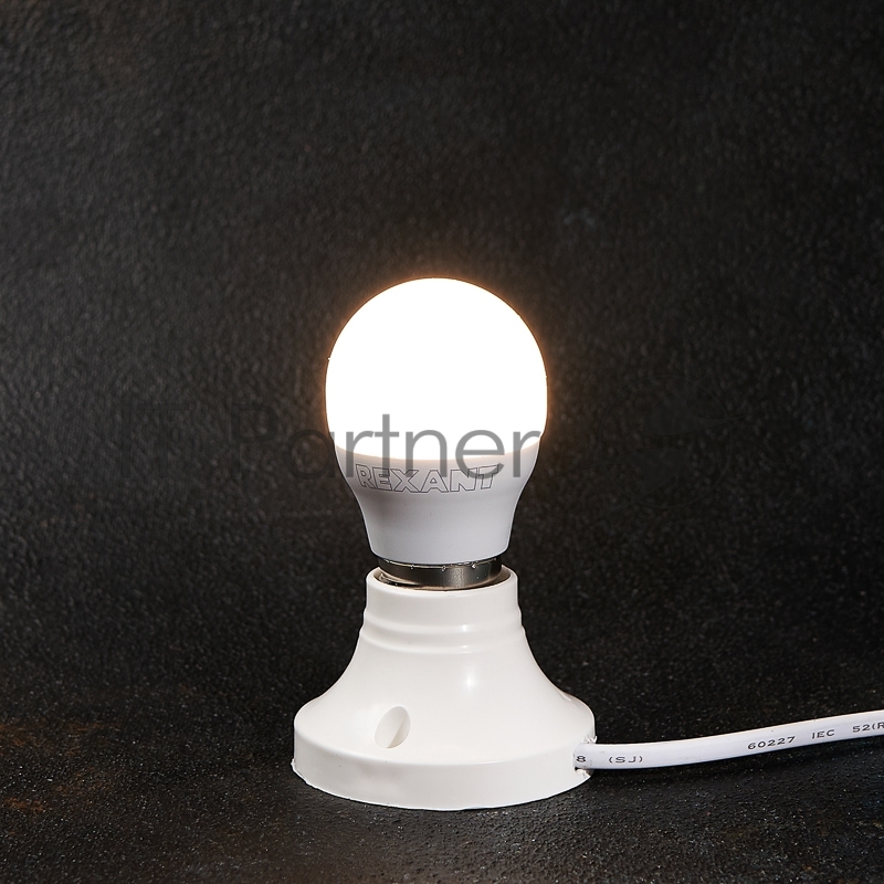Rexant 604-039 Лампа светодиодная Шарик (GL) 9,5 Вт E27 903 лм 2700 K теплый свет