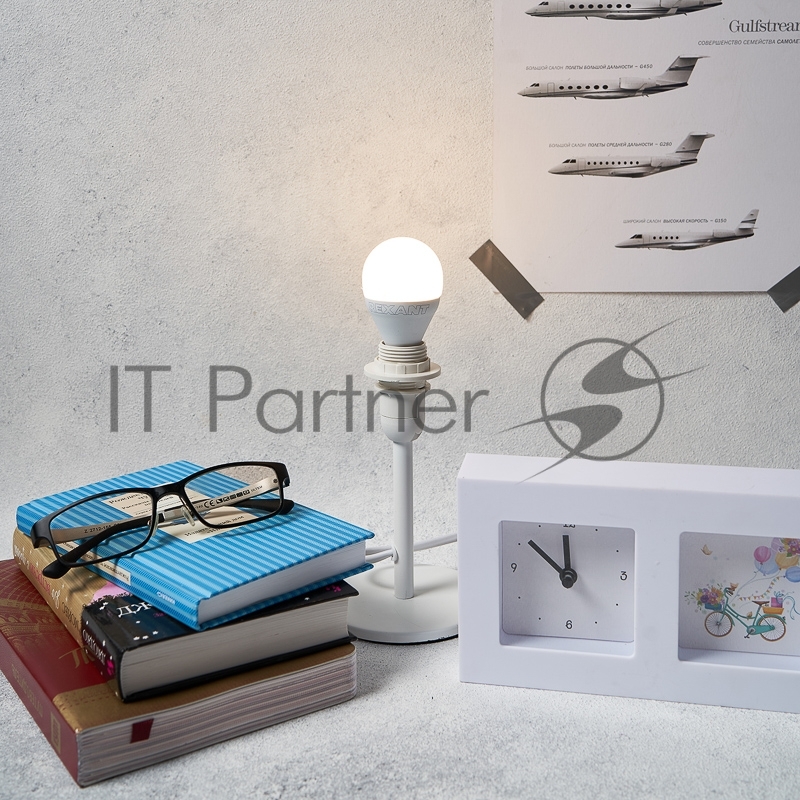 Rexant 604-041 Лампа светодиодная Шарик (GL) 11,5 Вт E14 1093 лм 2700 K теплый свет