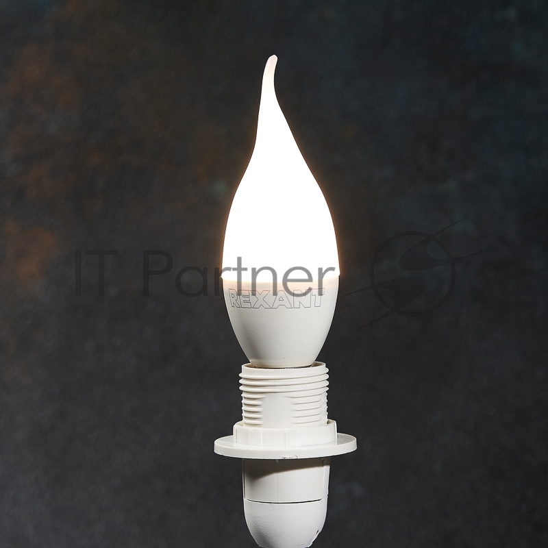 Rexant 604-045 Лампа светодиодная Свеча на ветру (CW) 7,5 Вт E14 713 лм 2700 K теплый свет