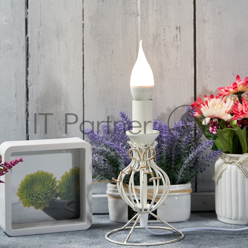 Rexant 604-045 Лампа светодиодная Свеча на ветру (CW) 7,5 Вт E14 713 лм 2700 K теплый свет