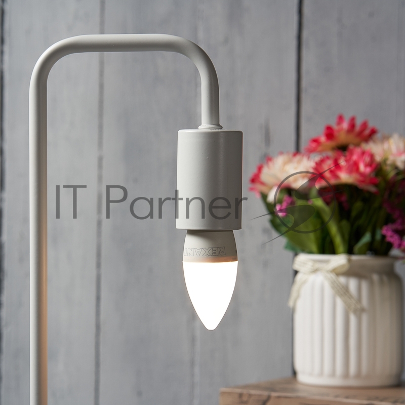 Rexant 604-020 Лампа светодиодная Свеча (CN) 7,5 Вт E27 713 лм 2700 K теплый свет