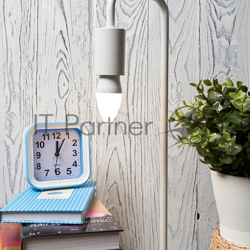 Rexant 604-025 Лампа светодиодная Свеча (CN) 9,5 Вт E27 903 лм 2700 K теплый свет