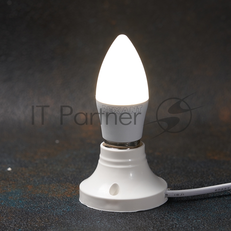 Rexant 604-026 Лампа светодиодная Свеча (CN) 9,5 Вт E27 903 лм 4000 K нейтральный свет