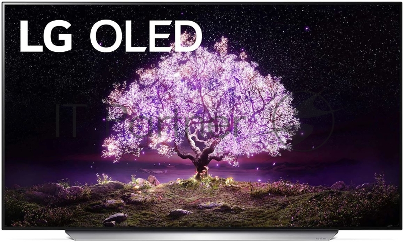 Телевизор OLED LG 65 OLED65C1RLA белый Ultra HD 120Hz DVB-T DVB-T2 DVB-C DVB-S DVB-S2 USB WiFi Smart TV (RUS)