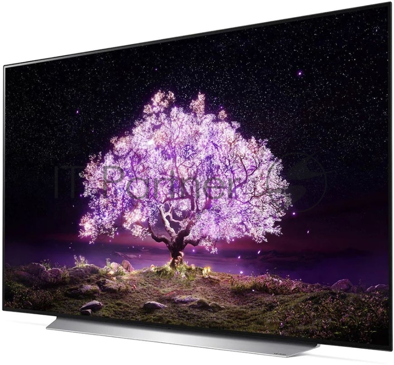Телевизор OLED LG 65 OLED65C1RLA белый Ultra HD 120Hz DVB-T DVB-T2 DVB-C DVB-S DVB-S2 USB WiFi Smart TV (RUS)