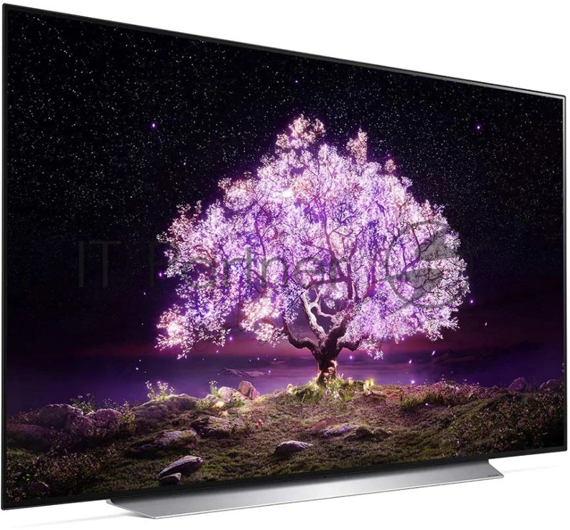 Телевизор OLED LG 65 OLED65C1RLA белый Ultra HD 120Hz DVB-T DVB-T2 DVB-C DVB-S DVB-S2 USB WiFi Smart TV (RUS)