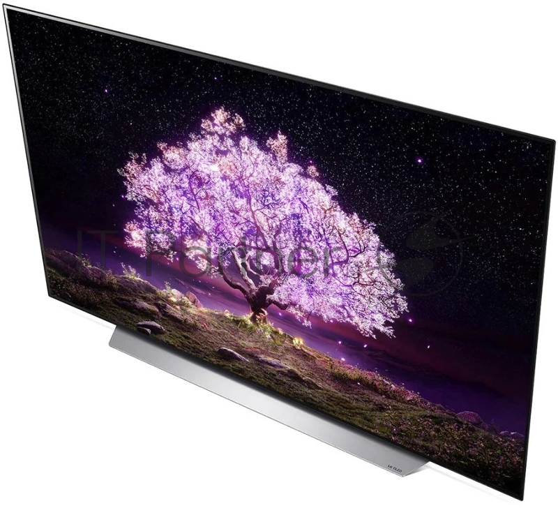 Телевизор OLED LG 65 OLED65C1RLA белый Ultra HD 120Hz DVB-T DVB-T2 DVB-C DVB-S DVB-S2 USB WiFi Smart TV (RUS)