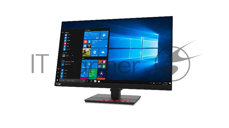 Монитор Lenovo ThinkVision T27q-20 27 16:9 QHD (2560x1440) IPS, 4ms, CR 1000:1, DCR 3M:1, BR 350, 178/178, 1xHDMI1.4, 1xDP1.2, USB Hub(4 x USB 3.0), 1xAudio Port (3.5 mm), LTPS, 3YR Exchange