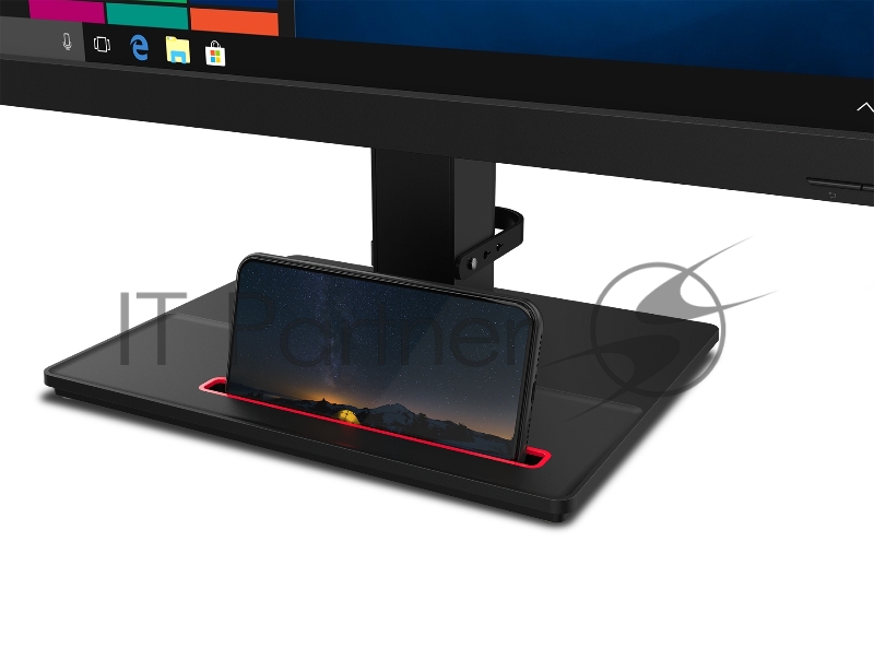 Монитор Lenovo ThinkVision T27q-20 27 16:9 QHD (2560x1440) IPS, 4ms, CR 1000:1, DCR 3M:1, BR 350, 178/178, 1xHDMI1.4, 1xDP1.2, USB Hub(4 x USB 3.0), 1xAudio Port (3.5 mm), LTPS, 3YR Exchange
