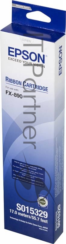 Картридж ленточный Epson C13S015329BA черный для Epson FX-890