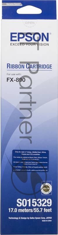 Картридж ленточный Epson C13S015329BA черный для Epson FX-890