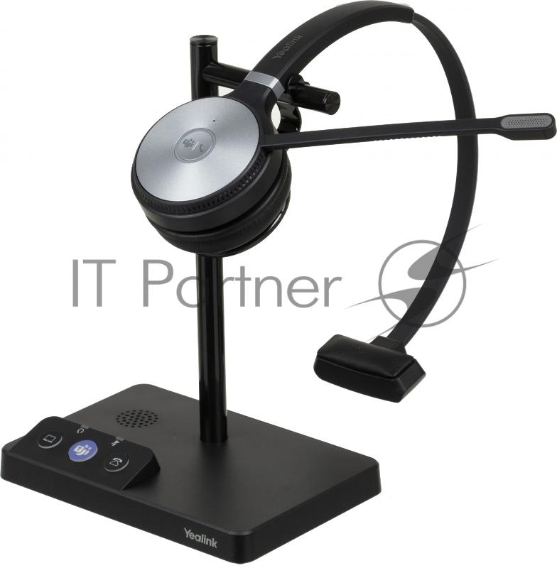 Гарнитура беспроводная Yealink WH62 Mono Teams черный