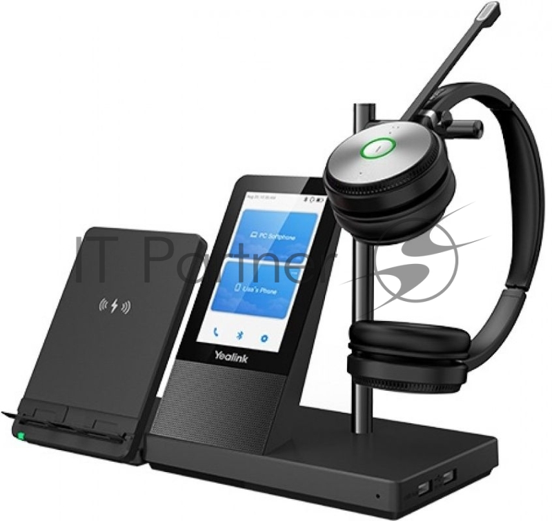 Гарнитура беспроводная Yealink WH66 Dual UC черный