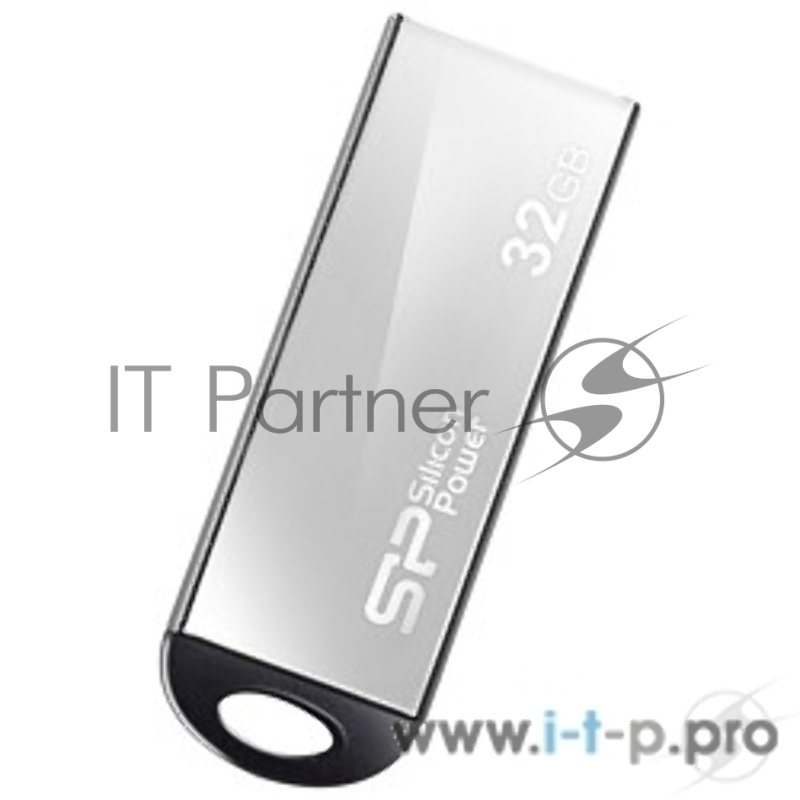 Флеш Диск Silicon Power 32Gb Touch 830 SP032GBUF2830V1S USB2.0 серебристый