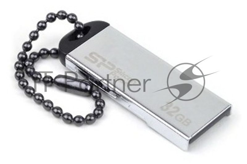 Флеш Диск Silicon Power 32Gb Touch 830 SP032GBUF2830V1S USB2.0 серебристый