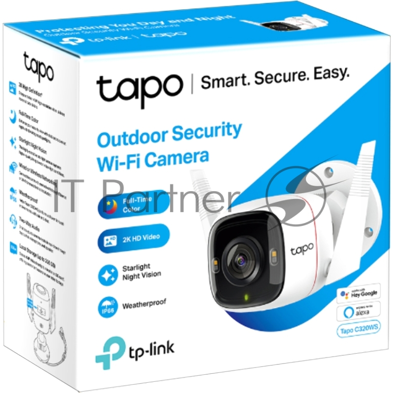 Уличная Wi-Fi камера TP-Link Tapo C320WS