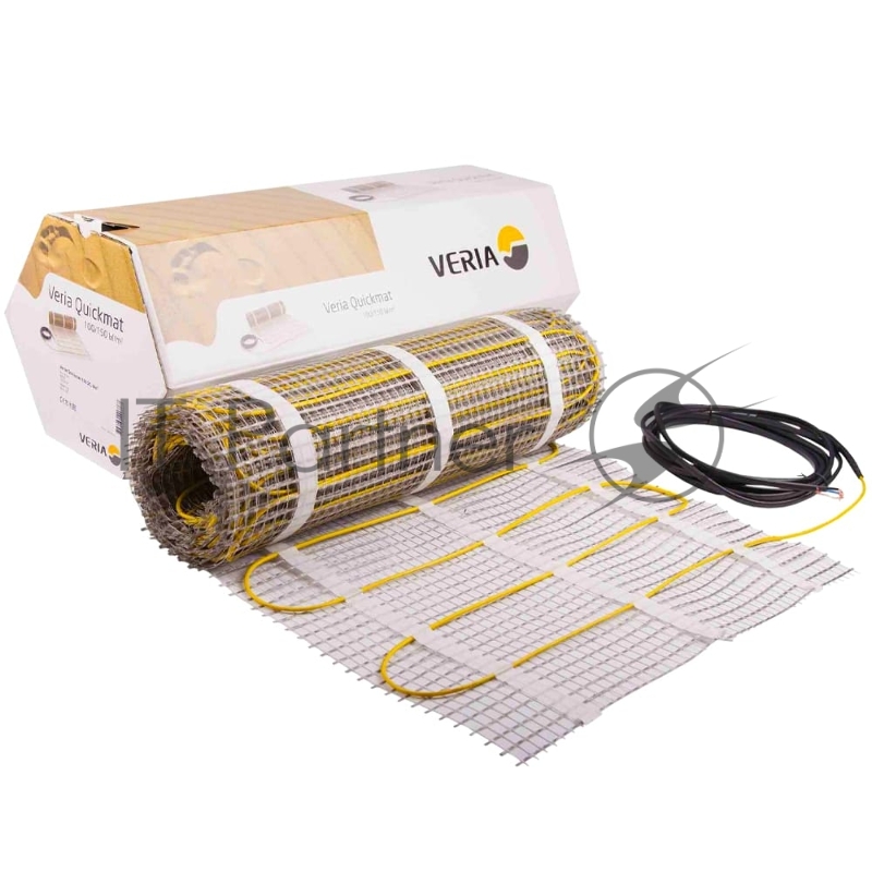 Электрический теплый пол Veria Quickmat 150 Вт/м.кв 1350 Вт 0,5х18 9,0 кв.м. двухжильный