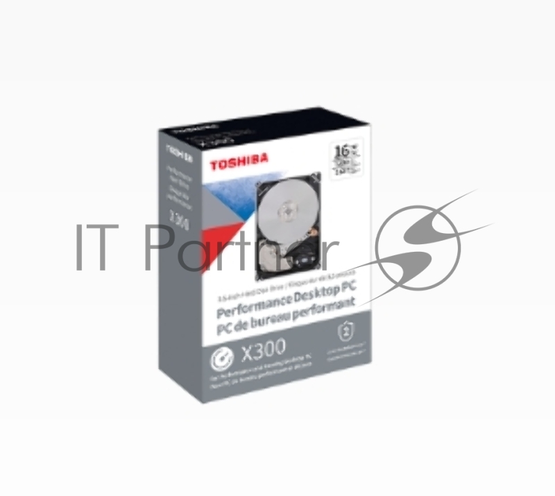 Жесткий диск TOSHIBA HDWR31EUZSVA/HDETX11ZPA51F X300 BULK High-Performance 14ТБ 3,5 7200RPM 512MB SATA-III