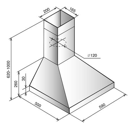 Вытяжка ELIKOR Вента 60П-430-П3Л молоко/рейлинг бронза