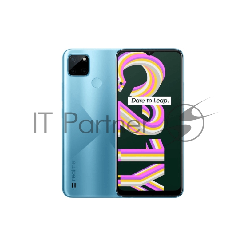Смартфон REALME RMX3263 (realme C21-Y) 4+64 ГБ ЦВЕТ ГОЛУБОЙ (CROSS BLUE)