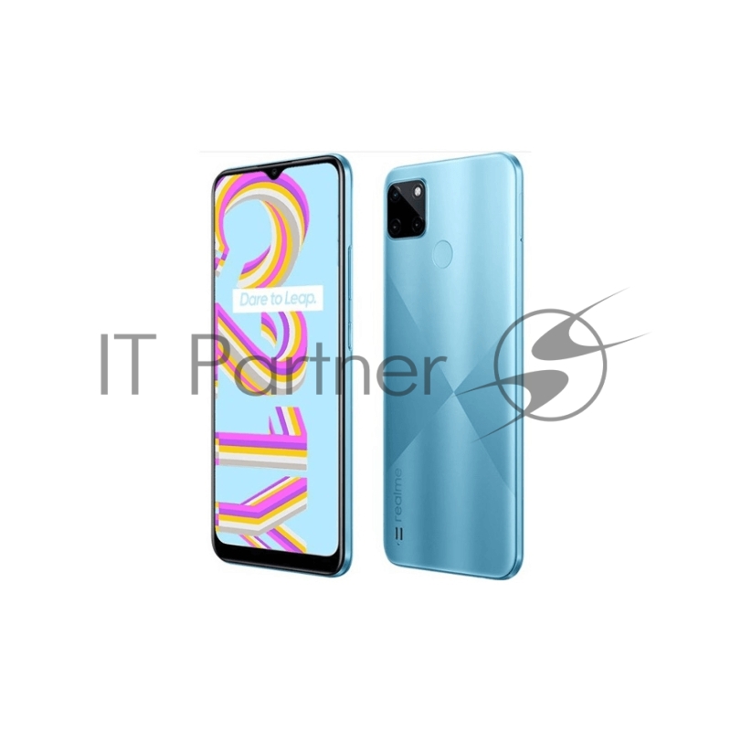 Смартфон REALME RMX3263 (realme C21-Y) 4+64 ГБ ЦВЕТ ГОЛУБОЙ (CROSS BLUE)